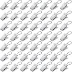 50 pi�ces pinces � rideaux en m�tal, pince rideaux decoration crochets de suspension, pour d�coration ...