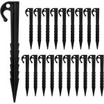 50 pi�ces piquets de tente en plastique, 14. 5cm sardine tente camping plastique r�sistant, piquets de ...