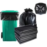 50 pi�ces, sacs poubelles, sacs poubelles en plastique noir, grands sacs poubelles �pais, adapt�s aux ...