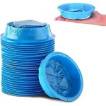 50 pi�ce sacs � vomi jetables, 1000ml de vomissement, pour les voyages et le mal des transports, sac ...