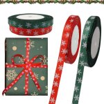 50 yards ruban noel, ruban cadeau noel, ruban satin noël, ruban emballage noel, ruban noel rouge et vert ... 50 yards ruban noel, ruban cadeau noel, ruban satin noël, ruban emballage noel, ruban noel rouge et vert ...