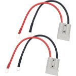 50a 600v connecteur batterie, connecteur de chargeur de batterie de chariot �l�vateur avec c�ble de connecteur ...