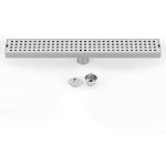 Beijiyi - 50cm caniveau pour douche, caniveau de douche en acier inox siphon sol d'évacuation à carreler ... Beijiyi - 50cm caniveau pour douche, caniveau de douche en acier inox siphon sol d'évacuation à carreler ...