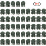 50pcs clips de plantes en plastique clip de fixation de vigne clips de jardinage pour orchid�e tomate, ...