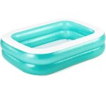 54005 piscine gonflable familiale translucide 200x146x48 cm - vert visiter la boutique bestway
