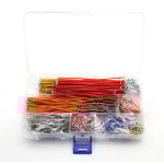 560pcs fil de cavalier de planche � pain kit de fil de c�ble de cavalier multicolore de planche � pain ...