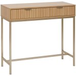 5five simply smart - console tasso l80, 5cm effet bois naturel - 5five