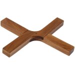 5five simply smart - dessous de plat l21cm en croix acacia bois foncé - 5five 5five simply smart - dessous de plat l21cm en croix acacia bois foncé - 5five