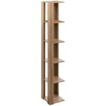 5five simply smart - tagère colonne d angle effet chêne naturel beige - 5five 5five simply smart - tagère colonne d angle effet chêne naturel beige - 5five