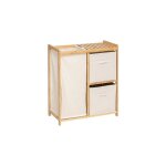 5five simply smart - tagre tidy box 3 paniers marron five