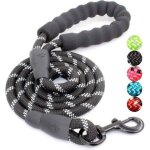 5ft laisse de chien forte avec poign�e confortable pour chiens moyens et grands