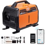 5kw 12v diesel chauffage air heater avec bluetooth app for camion voiture bus