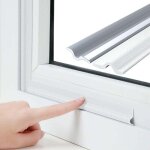 5m blanc joint de fenetre isolant phonique boudin porte, bande etancheite anti poussiere pour fenetre ...