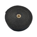 5m noir haute isolation thermique tuyau d'�chappement wrap bande tissu pour voiture moto