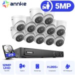 5mp kit de vidéosurveillance 16ch nvr 12 caméras intelligentes microphone vision nocturne kit caméra ... 5mp kit de vidéosurveillance 16ch nvr 12 caméras intelligentes microphone vision nocturne kit caméra ...