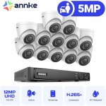 5mp kit de vidéosurveillance 16ch nvr 12 caméras intelligentes microphone vision nocturne kit caméra ... 5mp kit de vidéosurveillance 16ch nvr 12 caméras intelligentes microphone vision nocturne kit caméra ...