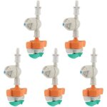 5pcs arroseur rotatif avec arrosoir suspendu pulv�risateur arrosage du jardin micro irrigation goutte ...