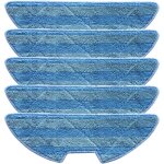 5pcs chiffon de vadrouille compatible avec eziclean one aspirateur robot laveur aqua robot aspirateur ...