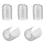 5pcs gardes de gouttire en mtal tamis de filtre extensible crpine de feuilles protections de tuyau ...