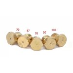 5pcs gicleur gaz butane universels[1x0, 5, 1x0, 7, 1x0, 7, 1x0, 87, 1x1. 02 ], jeu de conversion pour ...