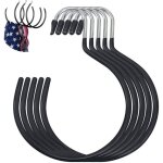 5pcs porte - foulard accessoire cintre cintre pour foulard anneau cintre charpes cravate ceinture vel ...