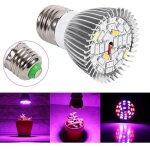 5w e27 led �l�vent la pleine ampoule de spectre d'ampoule pour des plantes d'int�rieur v�g�tal veg fleur ...