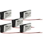 5x batterie compatible avec plantronics voyager pro uc, pro + , pro, pro hd casque audio, �couteurs sans ...
