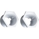 6 - 500 - 00 lot de 2 raccords muraux universels pour nettoyeur de piscine (uwf) - pice de rechange ...