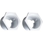6 - 500 - 00 lot de 2 raccords muraux universels pour nettoyeurs de piscine (uwf) - pice de rechange ...
