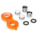 6 a�rateurs et kit de r�duction de d�bit pour robinets. edm