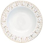 6 assiette creuse 21, 5 cm - christmas lights - easy life 6 assiette creuse 21, 5 cm - christmas lights - easy life