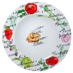 6 assiette à pâtes 27 cm - tutti pasta - cosy & trendy 6 assiette à pâtes 27 cm - tutti pasta - cosy & trendy
