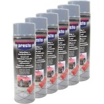 6 bombes de peinture - protection bas de caisse de voiture - anti gravillons - gris