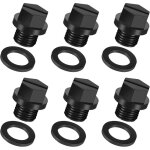 6 bouchons de vidange pour piscine accessoires de pompe avec joints d?�tanch�it� inclus
