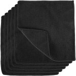 6 chiffons de lavette microfibre, r�utilisable lavette cuisine, ultra absorbants, s�chage rapide, non ...
