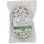 6 couvercles st�rilisables pour bocaux �100 mm - le pratique