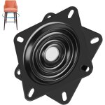 (6 inch)table tournante de chaise pivotante, plateau tournant roulement � billes, 153x153x22 mm, max ...