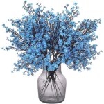 6 pcs automne faux fleurs faux babys souffle fleur en vrac artificielle gypsophile bouquet soie floral ...