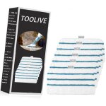 6 pcs lingettes reutilisables microfibre pour black + decker balai vapeur steam mop fsm1600 fsmh1621 ...