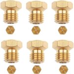 6 pices gicleur butane universels, brleurs gaz naturel pour plaque de cuisson gpl, jets, buses et injecteurs ...