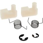 6 pi�ces (2 ensembles) pi�ces d'outils scie � cha�ne volant de d�marrage cliquet + ressort + clip