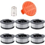 6 pi�ces bobine de fil a6481 a6485 compatible avec black et decker coupe bordures st5530 - gb glc3630l20 ...