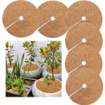 6 pi�ces disque de paillage, protection d'hiver pour plantes en pot, plantes protection tapis, biod�gradable ...