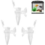 6 pices, distributeur automatique de nourriture pour poissons, mangeoire conique pour aquarium, ver ...