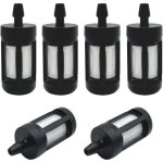 6 pi�ces filtre � carburant de remplacement pour poulan husqvarna stihl tron�onneuse 2 cycles petit moteur ...