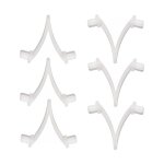 6 pices papillon v clip pour piscine d'approvisionnement, brosse feuille rteau, skimmer tte d'aspirateur ...