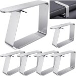 Aougo - 6 pièces pince nappe exterieur inoxydable, attache nappe de table exterieur 5 x 6 cm, pince pour ... Aougo - 6 pièces pince nappe exterieur inoxydable, attache nappe de table exterieur 5 x 6 cm, pince pour ...