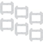 6 pi�ces pi�ce de rechange pour serpilli�res pour dreame c1 / c1 station chiffons de lavettes robot accessoire ...