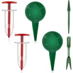 6 pices semoir  graines set, distributeur de graines set, semeur de graines portatif, planteur de graines, ...