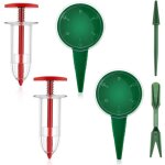 6 pi�ces semoir � graines set, distributeur de graines set, semeur de graines portatif, planteur de graines, ...